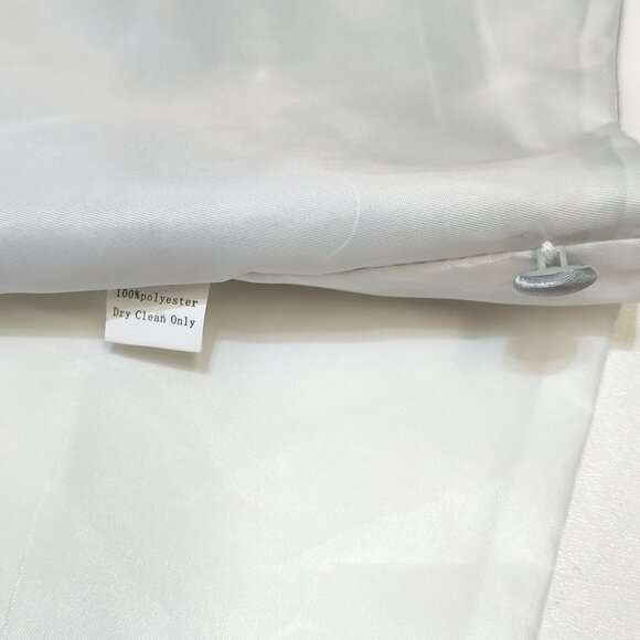 American Exchange Satin Formal Vest Matching Pocket Square Boy's Size 14 NWOT - Picture 5 of 9